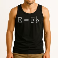 E = F Flat E Is Equal To F Flat Relativity Theory Music Tank Top