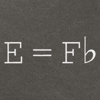 E = F Flat E Is Equal To F Flat Relativity Theory Music Cotton Canvas Backpack