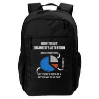 Engineer Funny For Electrical,mechanical,civil,computer Daily Commute Backpack