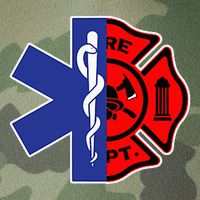 EMT Firefighter Firefighter Two Sided EMS Gift Legacy Tie Dye Trucker Hat