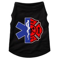 EMT Firefighter Firefighter Two Sided EMS Gift Doggie Tank