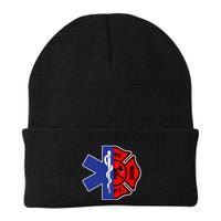 EMT Firefighter Firefighter Two Sided EMS Gift Beanie