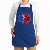 EMT Firefighter Firefighter Two Sided EMS Gift Apron