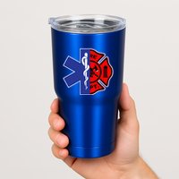 EMT Firefighter Firefighter Two Sided EMS Gift Tumbler