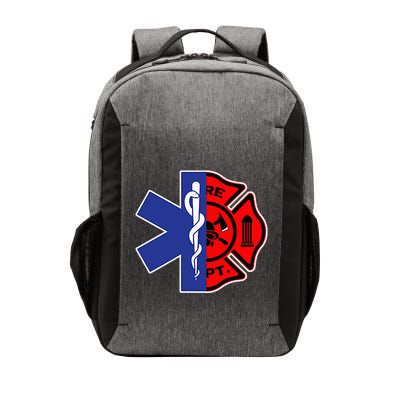 EMT Firefighter Firefighter Two Sided EMS Gift Vector Backpack