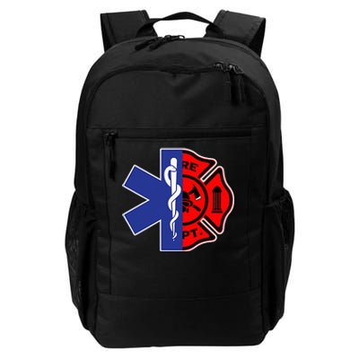 EMT Firefighter Firefighter Two Sided EMS Gift Daily Commute Backpack