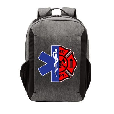 EMT Firefighter Firefighter Two Sided EMS Gift Vector Backpack