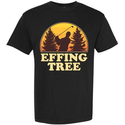 Effing Tree Funny Vintage Golfing Garment-Dyed Heavyweight T-Shirt