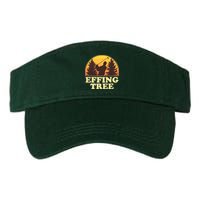 Effing Tree Funny Vintage Golfing Visor