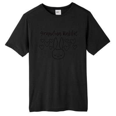 Easter For Grandma Who Loves Rabbits And Bunnies Tall Fusion ChromaSoft Performance T-Shirt