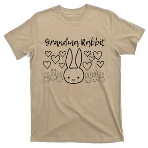 Easter For Grandma Who Loves Rabbits And Bunnies T-Shirt