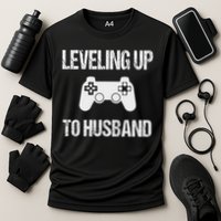 Engagement For Groom Video Game Lovers Cooling Performance Crew T-Shirt
