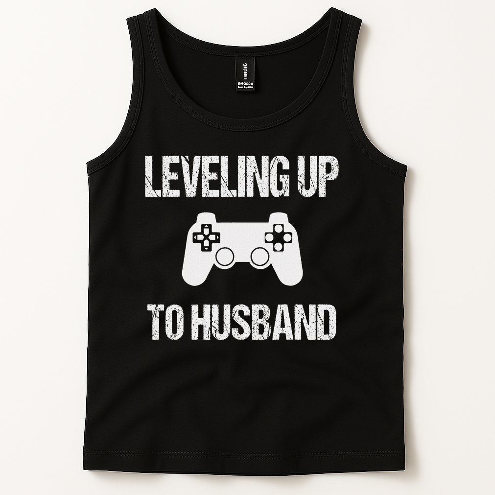 Engagement For Groom Video Game Lovers Tank Top
