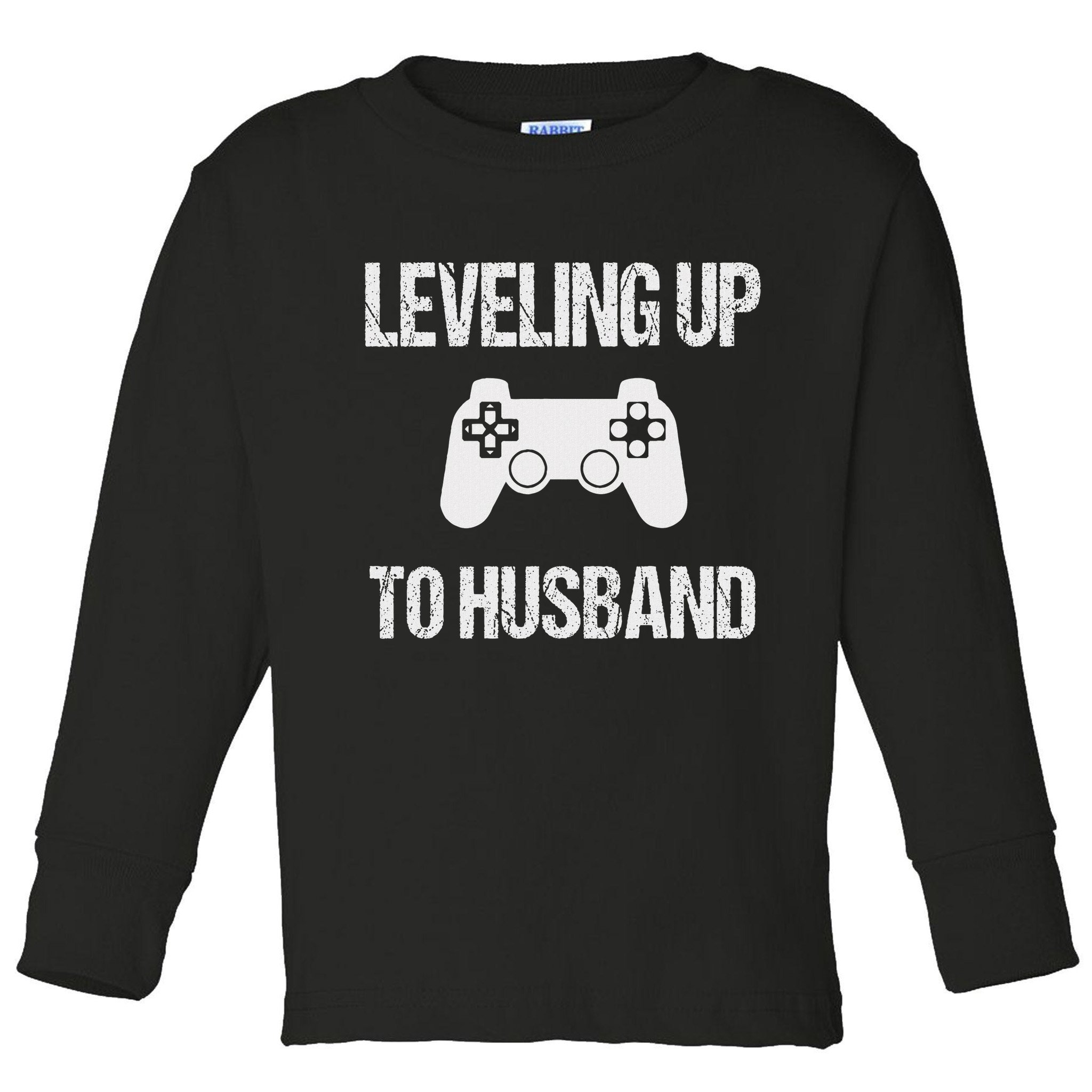 Engagement For Groom Video Game Lovers Toddler Long Sleeve Shirt