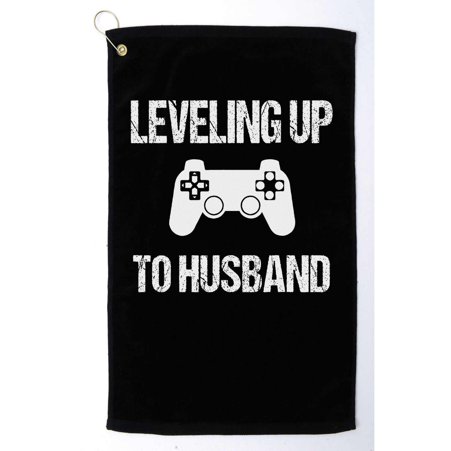 Engagement For Groom Video Game Lovers Golf Towel