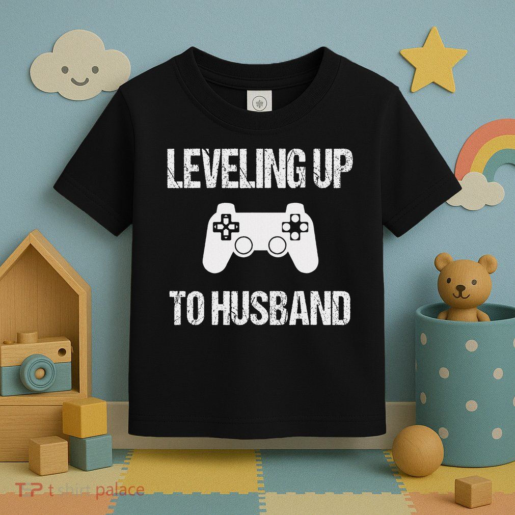 Engagement For Groom Video Game Lovers Toddler T-Shirt