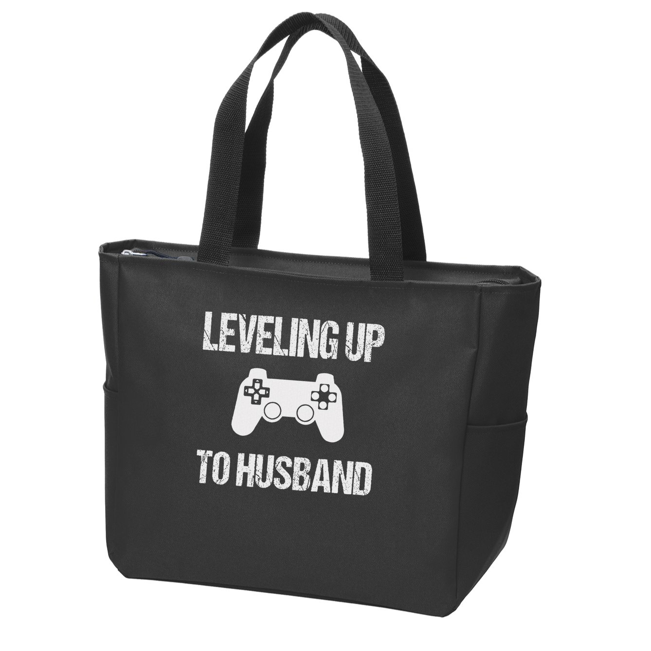 Engagement For Groom Video Game Lovers Zip Tote Bag