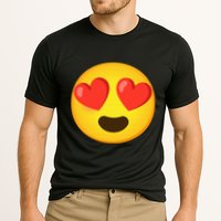 Emoticon Face grin hearts Cooling Performance Crew T-Shirt