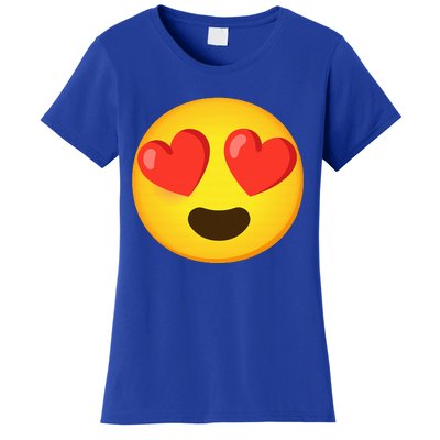 Emoticon Face grin hearts Women's T-Shirt