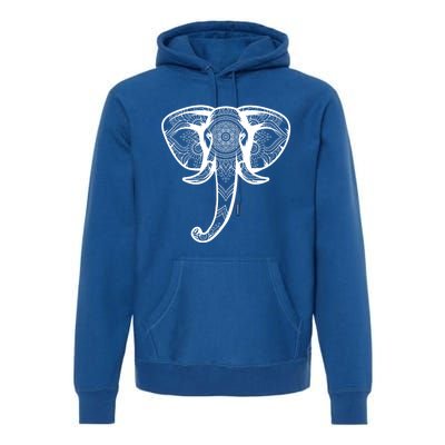 Elephant Floral Graphic Tee Yoga Lover Elephant Lovers Gift Meaningful Gift Premium Hoodie