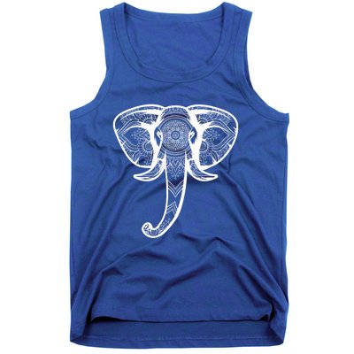 Elephant Floral Graphic Tee Yoga Lover Elephant Lovers Gift Meaningful Gift Tank Top