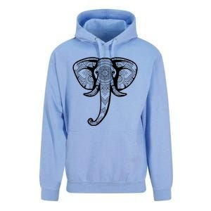 Elephant Floral Graphic Tee Yoga Lover Elephant Lovers Gift Meaningful Gift Unisex Surf Hoodie