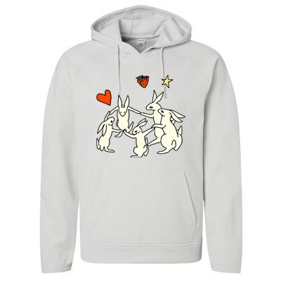 Elena Fiorenza Gatti Witch Shit Bunny Performance Fleece Hoodie