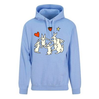 Elena Fiorenza Gatti Witch Shit Bunny Unisex Surf Hoodie