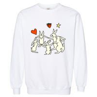 Elena Fiorenza Gatti Witch Shit Bunny Garment-Dyed Sweatshirt