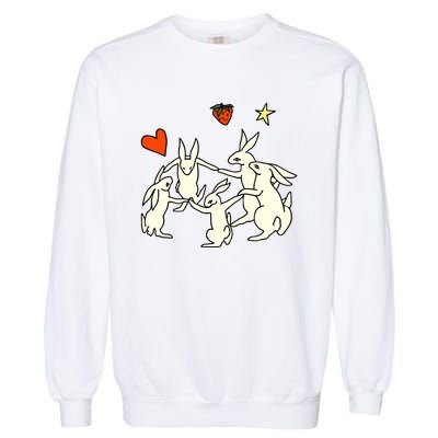 Elena Fiorenza Gatti Witch Shit Bunny Garment-Dyed Sweatshirt