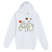 Elena Fiorenza Gatti Witch Shit Bunny Premium Pullover Hoodie