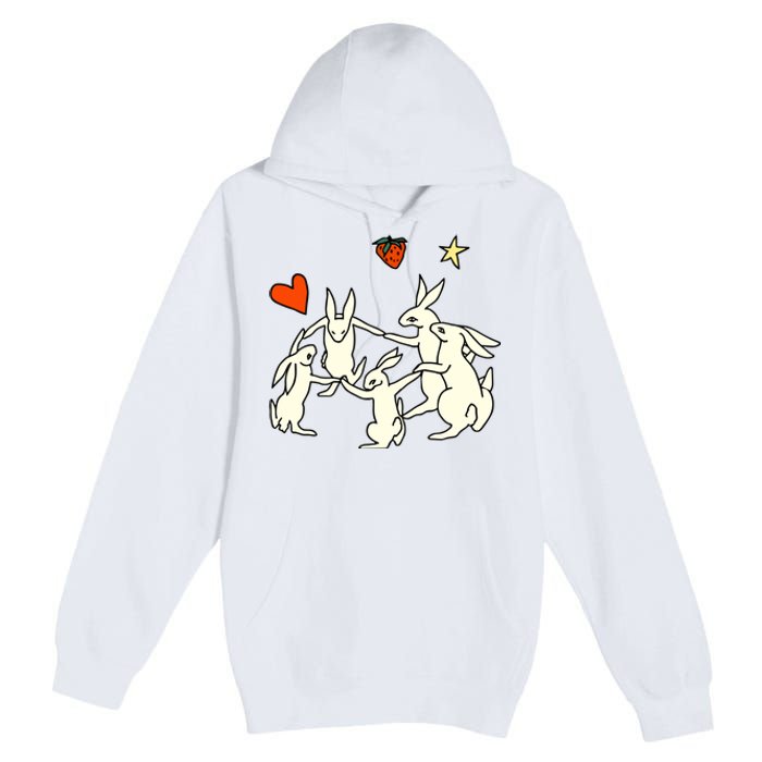 Elena Fiorenza Gatti Witch Shit Bunny Premium Pullover Hoodie