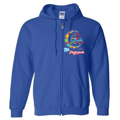 Eid Funny Gift Eid Al Fitr And Eid Al Adha Eid Mubarak Funny Gift Full Zip Hoodie