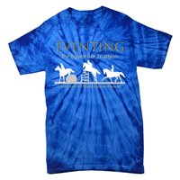 Eventing Funny Gift Funny Gift The Equestrian Triathlon Tie-Dye T-Shirt