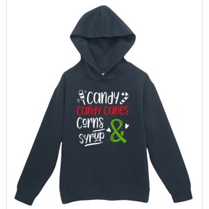 Elf Food Group Candy Candy Canes Corn & Syrup Christmas Urban Pullover Hoodie