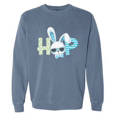 Easter Fors Hop Fun Easter Bunny Gift Garment-Dyed Sweatshirt