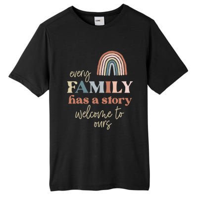 Every Family Has A Story This Is Ours Reunion Group Matching Great Gift Tall Fusion ChromaSoft Performance T-Shirt