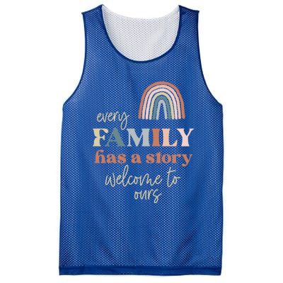 Every Family Has A Story This Is Ours Reunion Group Matching Great Gift Mesh Reversible Basketball Jersey Tank