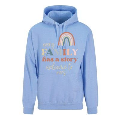 Every Family Has A Story This Is Ours Reunion Group Matching Great Gift Unisex Surf Hoodie