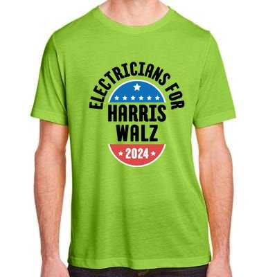 Electricians For Harris Walz 2024 Gift Adult ChromaSoft Performance T-Shirt