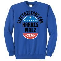 Electricians For Harris Walz 2024 Gift Sweatshirt