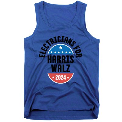 Electricians For Harris Walz 2024 Gift Tank Top