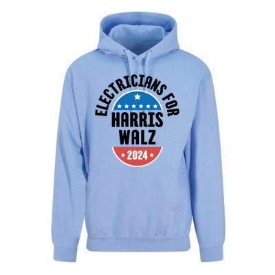 Electricians For Harris Walz 2024 Gift Unisex Surf Hoodie