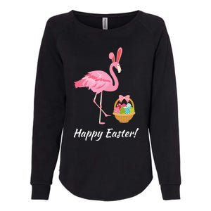 Easter Flamingo Happy Easter Eggs Gift Womens California Wash Sweatshirt