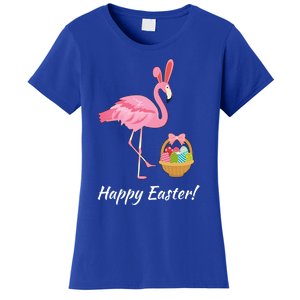 Easter Flamingo Happy Easter Eggs Gift Women's T-Shirt