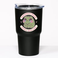 Emotionally Fragile Handle With Care Cute Crying Frog Tumbler