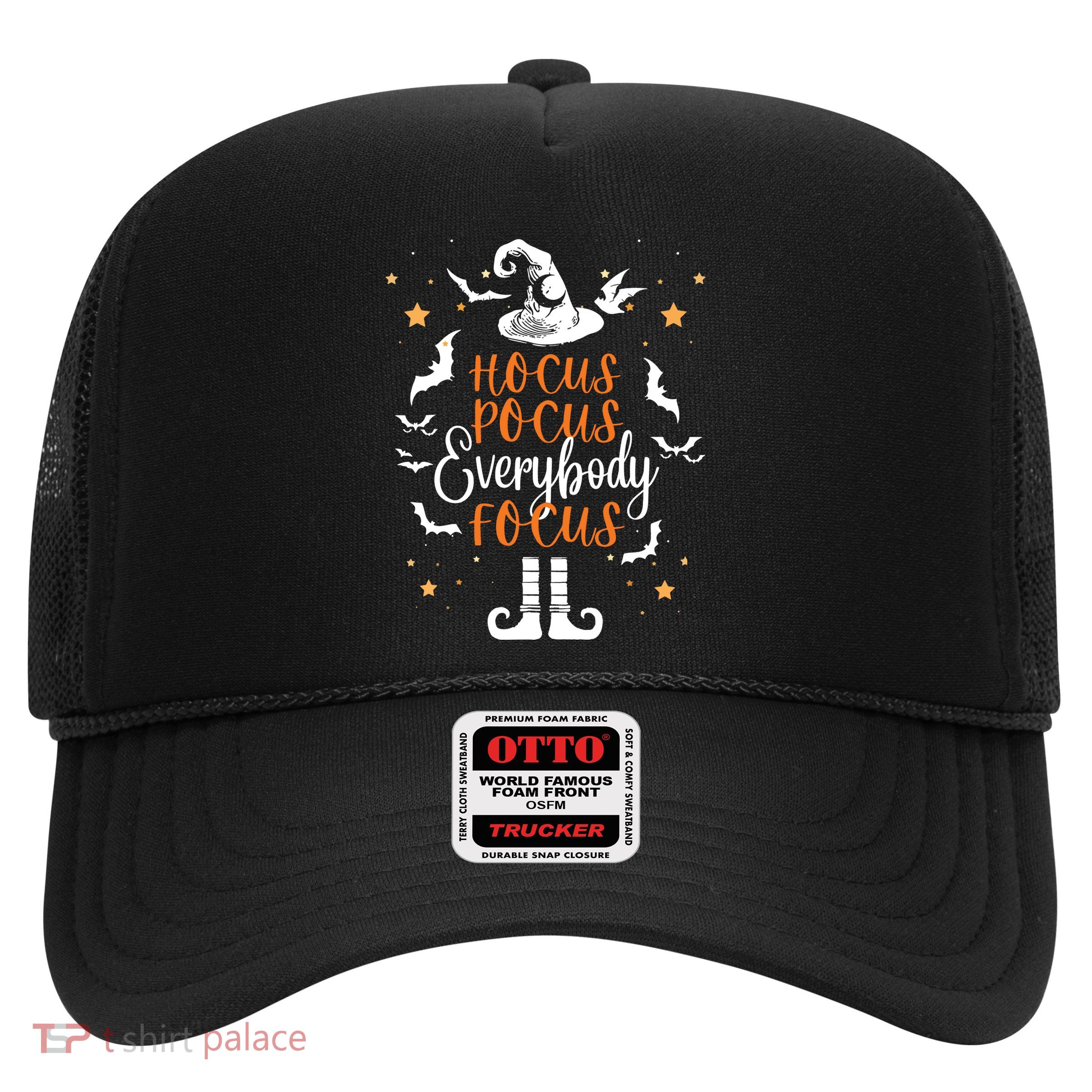 Everybody Focus Halloween Teacher Trucker Hat