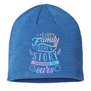 Every Family Has A Story Welcome To Oursmeaningful Gift Beautiful Design Gift Sustainable Beanie