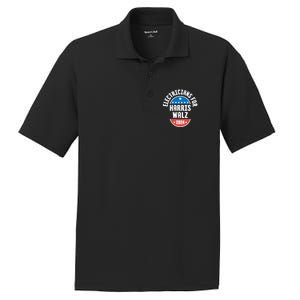 Electricians For Harris Walz 2024 Gift PosiCharge RacerMesh Polo