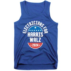 Electricians For Harris Walz 2024 Gift Tank Top